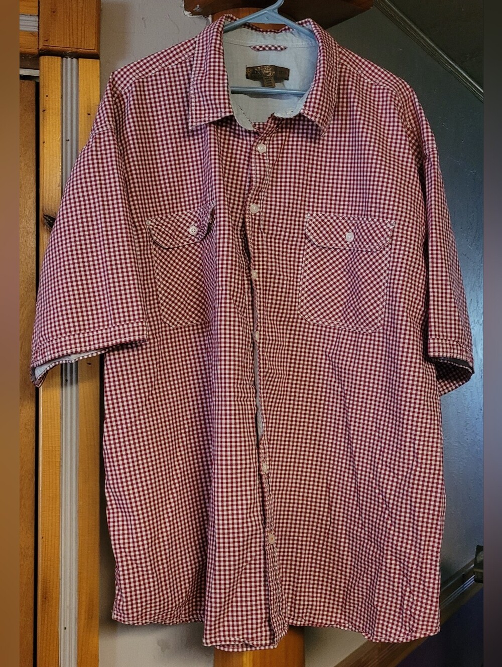 Men's Button Down Shirt.